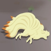 キュウコンの星1寝顔画像