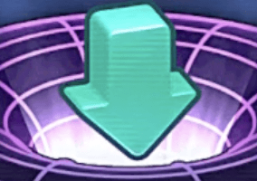 下へ向かう裂け目