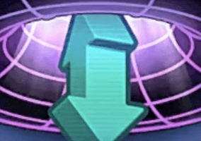 上へ向かう通路