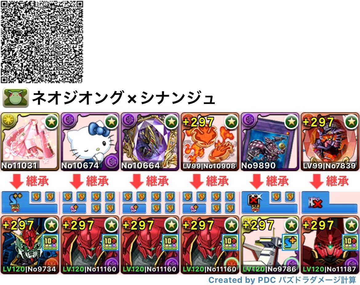 ネオジオング×シナンジュ