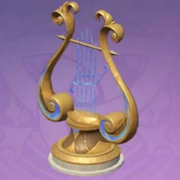 「鏡のようなハープ」の画像