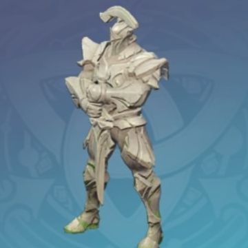 剣を持つ石像-「永遠の護り」の画像