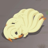 キュウコンの星2寝顔画像