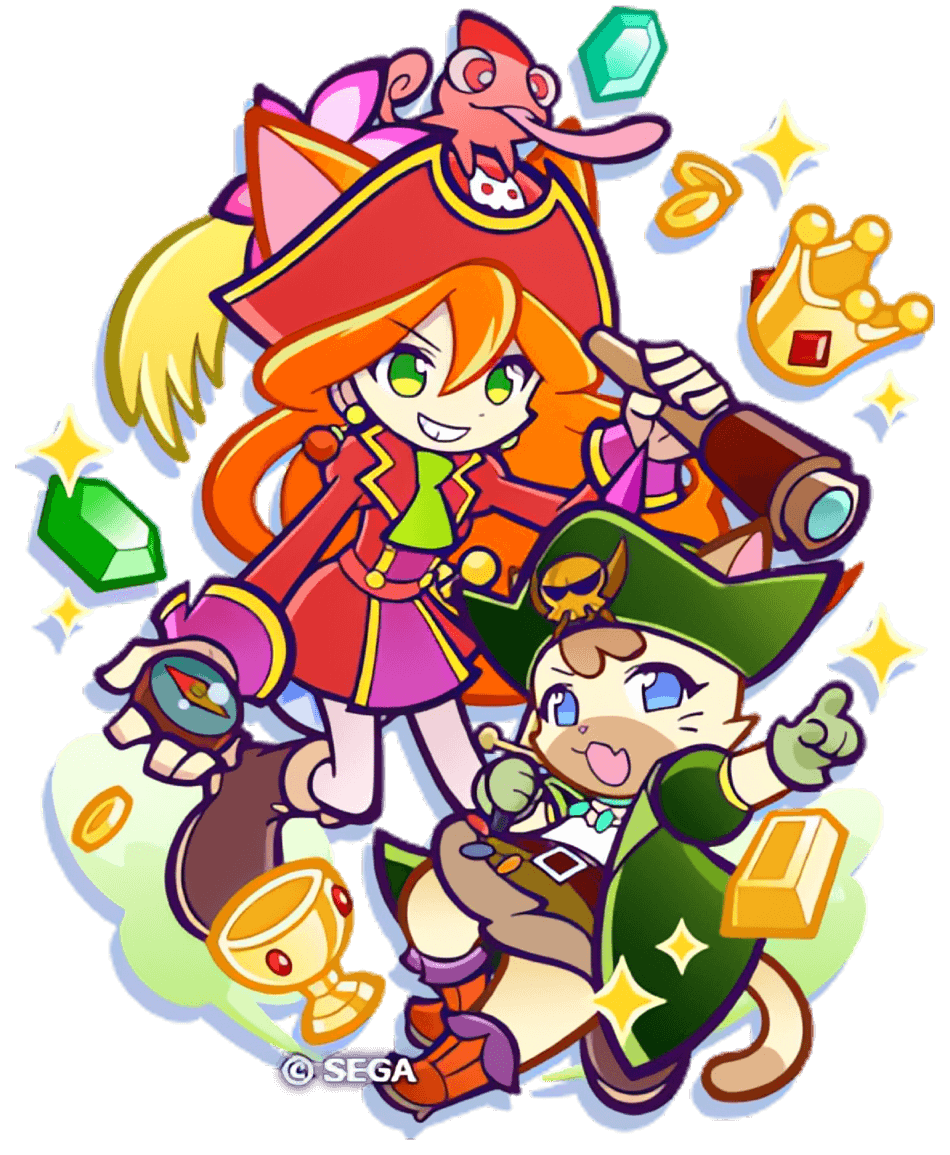 ねこ海賊王キャリー&クイーニャ(星7)