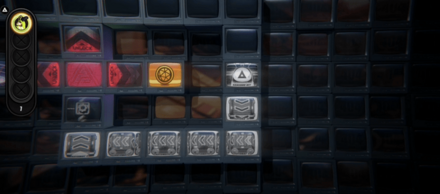 右下のマスで通路を開く