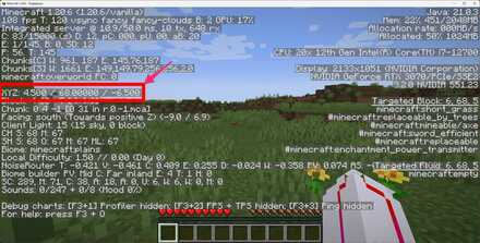 マイクラjava座標