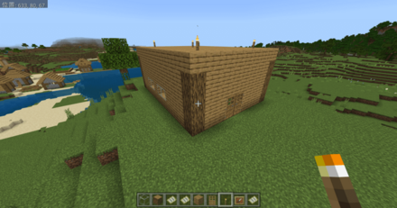 マイクラ簡単な形