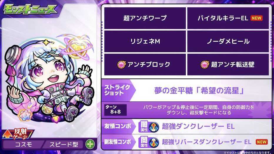 星霜 ステータス