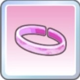 ピンクのお揃いブレス画像