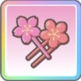 満開ペアヘアピン画像