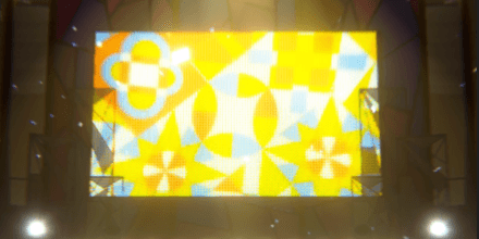 SR（金色）のモニター