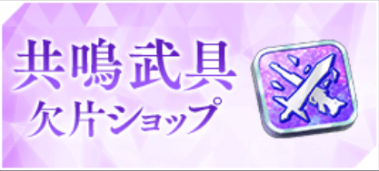 共鳴武具欠片ショップ