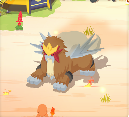 エンテイの星1寝顔画像