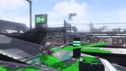 リュウグウターミナルの動く足場