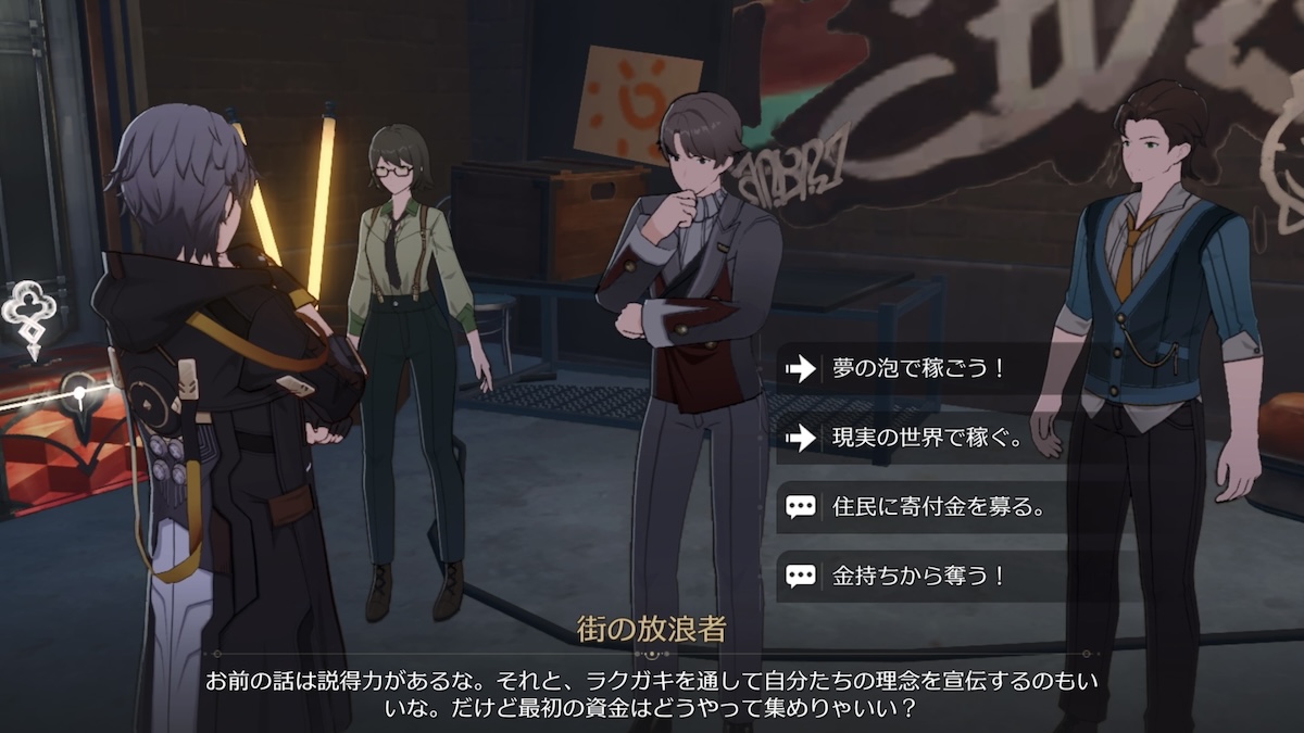 ドリームリーフ団の会議