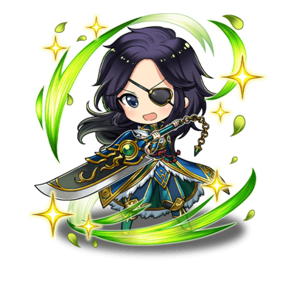 豪刃魂成 夏侯惇の覚醒前イラスト