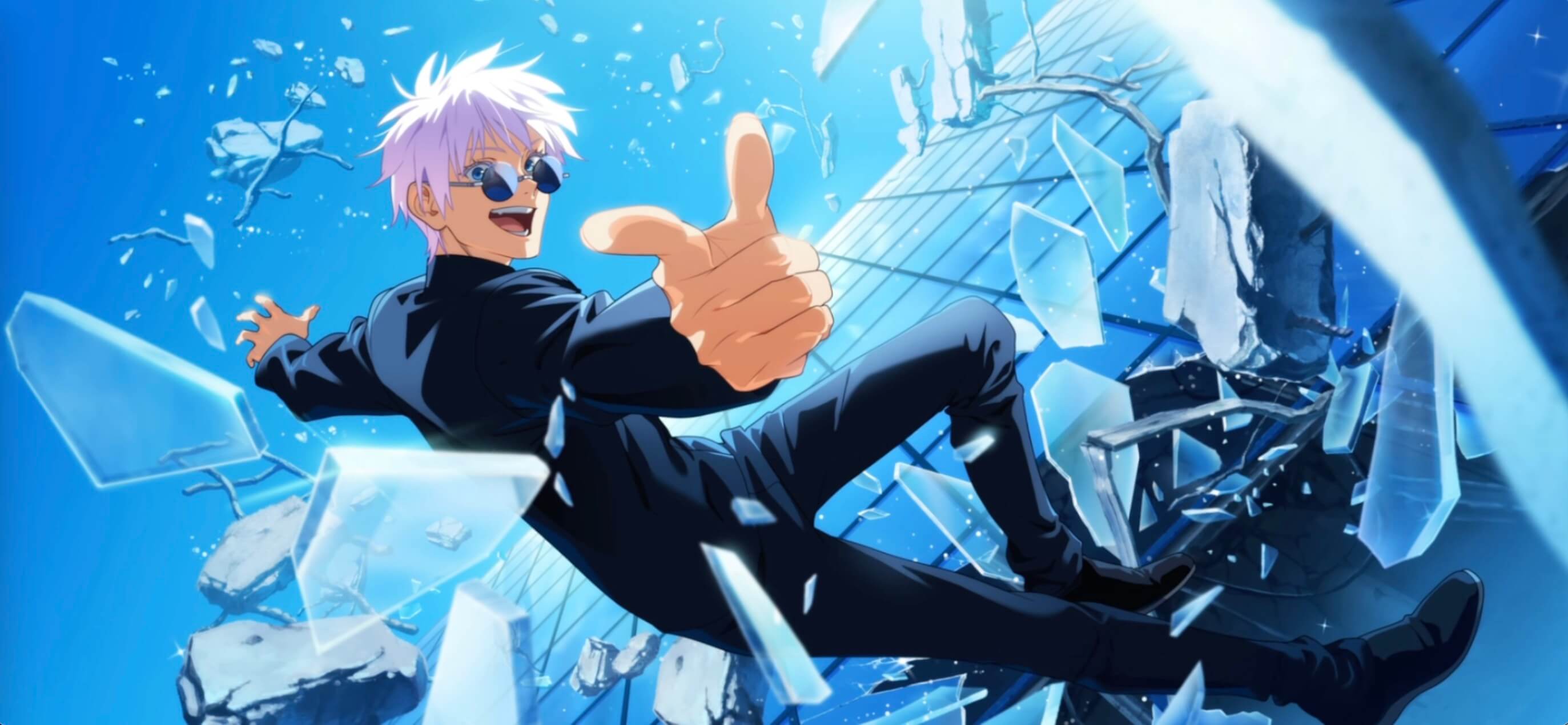 「蒼き最強」五条悟のキャラ画像