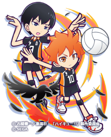 日向翔陽＆影山飛雄 ver.VS音駒 とくもり