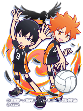 日向翔陽＆影山飛雄 ver.VS音駒