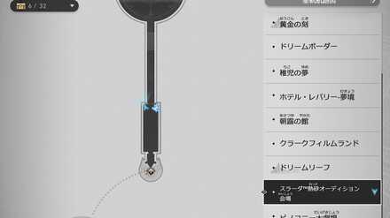 スーパースターの誕生のマップ