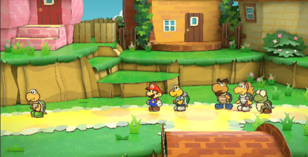 1面をクリアした画面