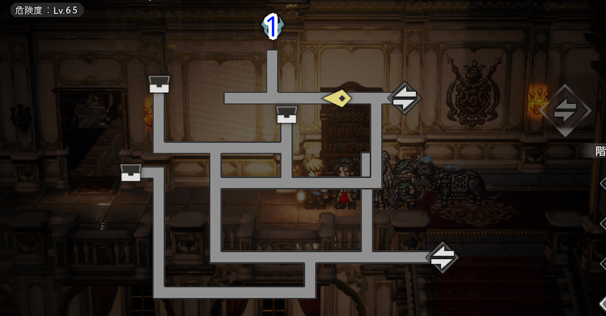 大劇場 -舞台裏-（ニューデルスタ大劇場） シンボルエネミー