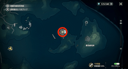 深塔へ赴くの場所マップ