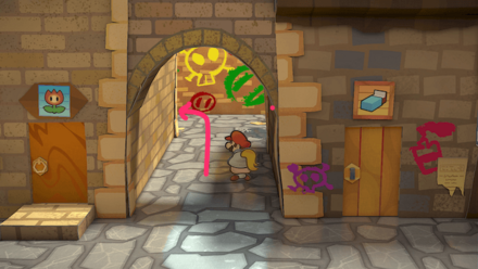 ナンシーの家の裏