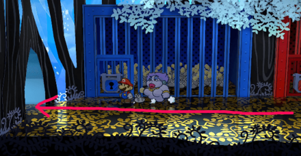 檻があるフロア