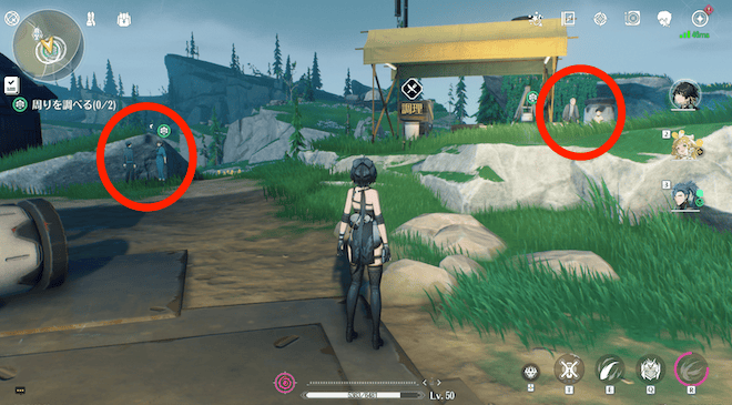 すぐ南にあるブブ物流倉庫に向かう