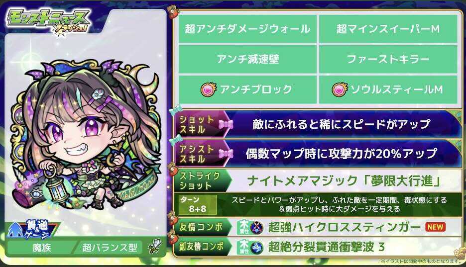 ナイトメア ステータス