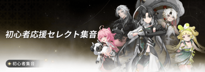 初心者セレクトガチャ画像