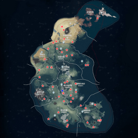 巨岩の闘士の出現場所