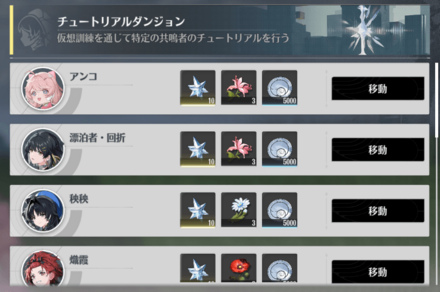 共鳴者チュートリアル