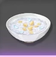 冬雲菱実入り粥画像