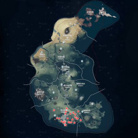 いたずら猿の出現場所