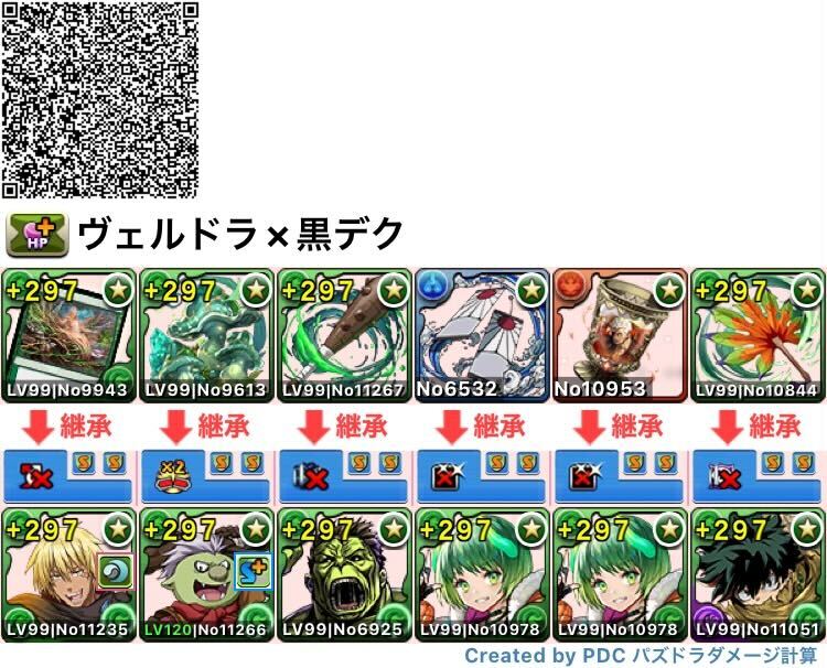 ヴェルドラ×黒デク