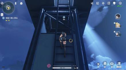 すぐ南にある見張り塔に登る