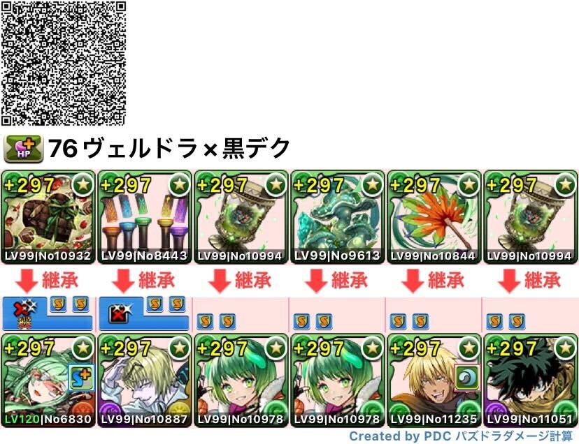 76ヴェルドラ×黒デク