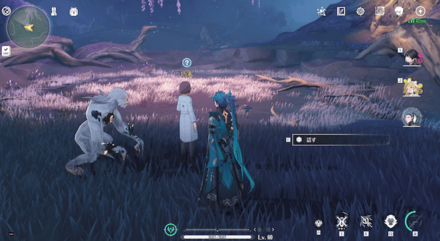 森に月の光が差し込む時にの場所