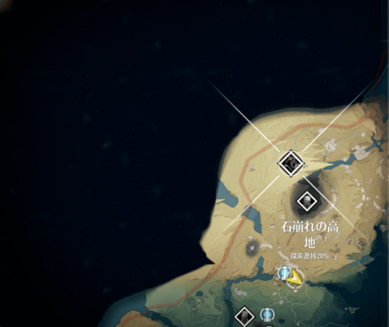 無情のサギの場所