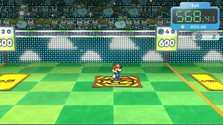 ヒコーキで500メートル