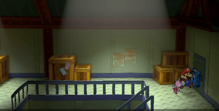 倉庫2階にある鍵