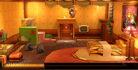 チビヨッシーの踏ん張り