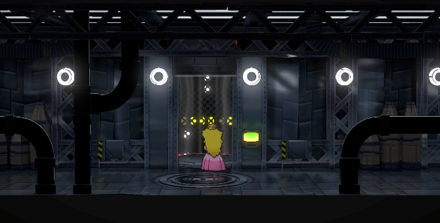 エレベーターに乗る