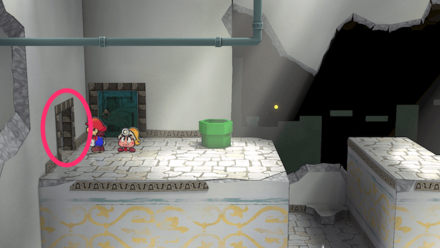 左のエリアへ行く