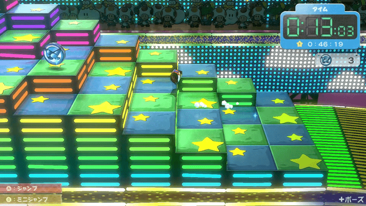 ジャンプするロールモード