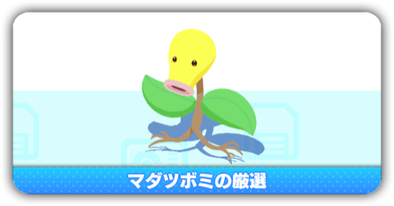 マダツボミ厳選