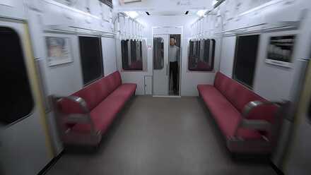 早歩きおじさん