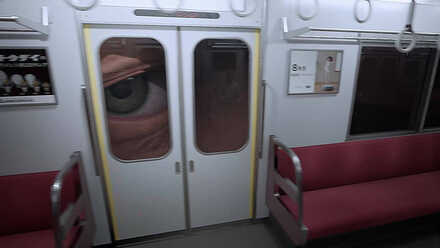 巨人が覗き込んでいる